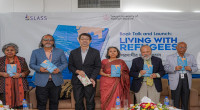 IUB hosts book launch event of ‘Living with Refugees’