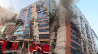 Zaman Tower fire in Naya Paltan brought under control 