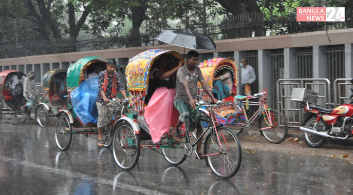 ঢাকাসহ সব বিভাগেই বজ্রসহ বৃষ্টিপাত