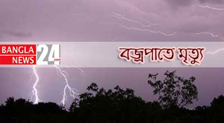 সিরাজগঞ্জে ধান কাটতে গিয়ে বজ্রপাতে দুই কৃষকের মৃত্যু