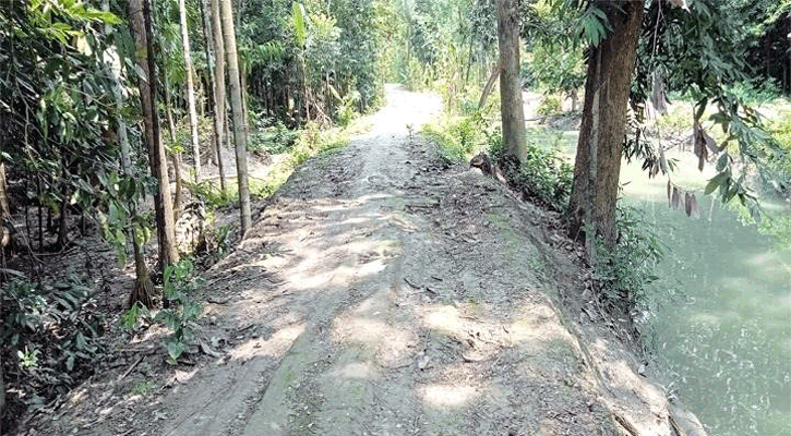 তিন যুগ পর রাস্তা নির্মাণ, ২ গ্রামের ৫০০ পরিবারের দুর্ভোগ লাঘব