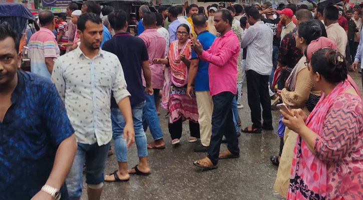 লোডশেডিং: পটুয়াখালীতে বিদ্যুৎ অফিস ঘেরাও করল বিএনপি