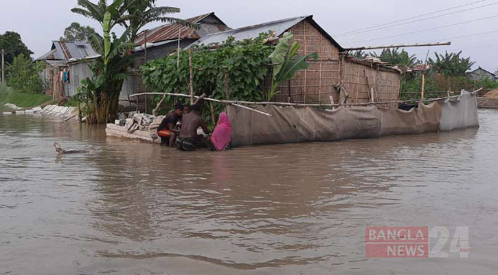 উত্তরাঞ্চলে বন্যা পরিস্থিতির উন্নতি হচ্ছে