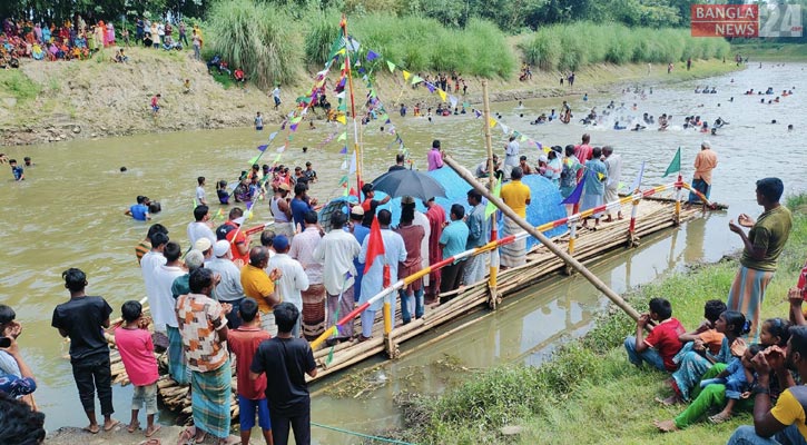 বাঁশের ভেলায় ওরস যাত্রা