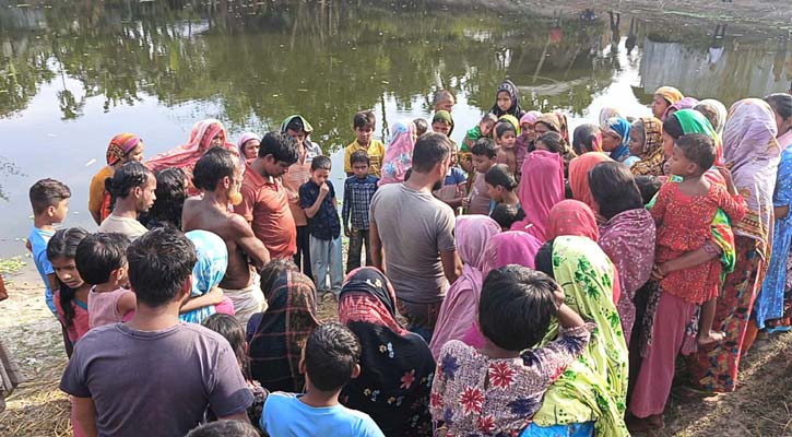 নিখোঁজ হওয়ার দুইদিন পর পুকুরে ভেসে উঠল গৃহবধূর মরদেহ