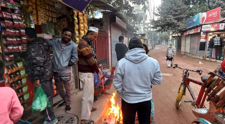 শীতে কাবু চাঁদপুর, বিপাকে খেটে খাওয়া মানুষ