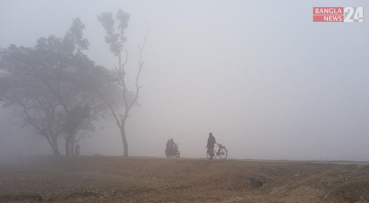 মাঝারি শৈত্যপ্রবাহের কবলে দিনাজপুর, বিপর্যস্ত জনজীবন