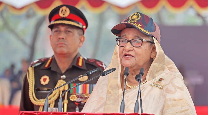 দক্ষ ও ত্রিমাত্রিক বাহিনী হিসেবে বিজিবিকে গড়ে তোলা হয়েছে: প্রধানমন্ত্রী