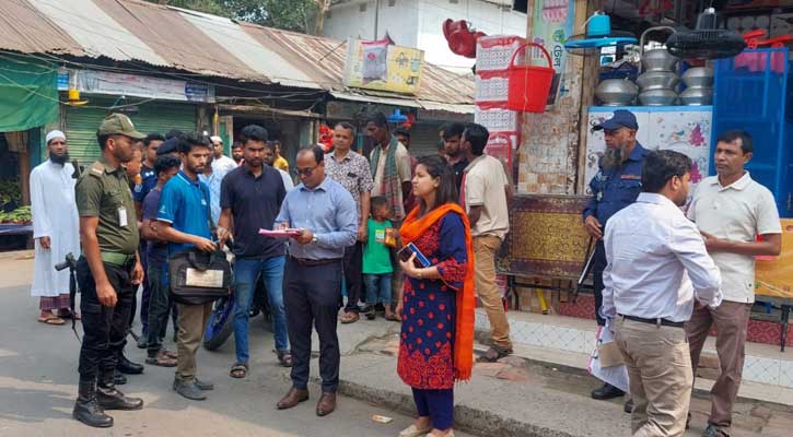 নলছিটিতে দুই ব্যবসায়ীকে ২৫ হাজার টাকা জরিমানা