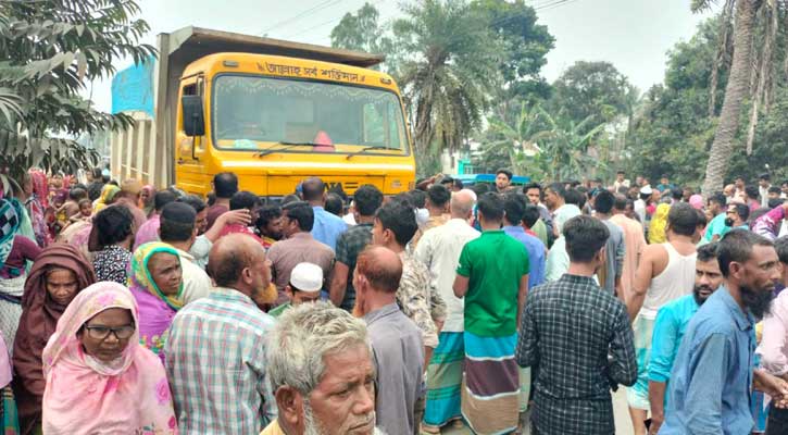 জামালপুরে বালু বোঝাই ট্রাকের ধাক্কায় একজন নিহত 