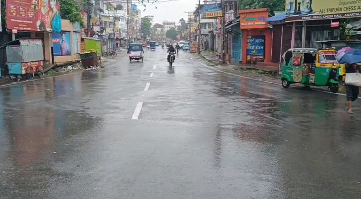 ত্রিপুরায় ঘূর্ণিঝড় রিমালের আংশিক প্রভাব, সতর্ক প্রশাসন