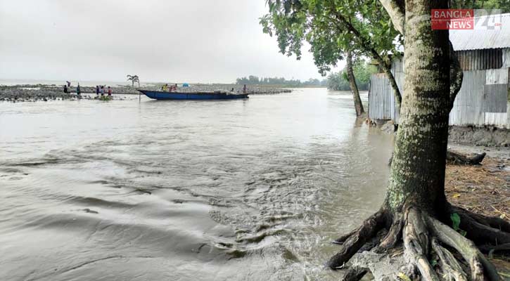 গাইবান্ধায় তিস্তার পানি বিপৎসীমার ১৩ সে.মি. ওপরে