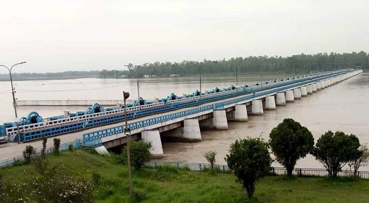 ডিমলায় তিস্তার পানি বিপৎসীমার ২০ সে.মি. নিচে