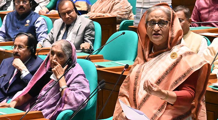 ৫৮ জেলা, ৪৬৪ উপজেলায় গৃহহীন-ভূমিহীন নেই, সংসদে প্রধানমন্ত্রী