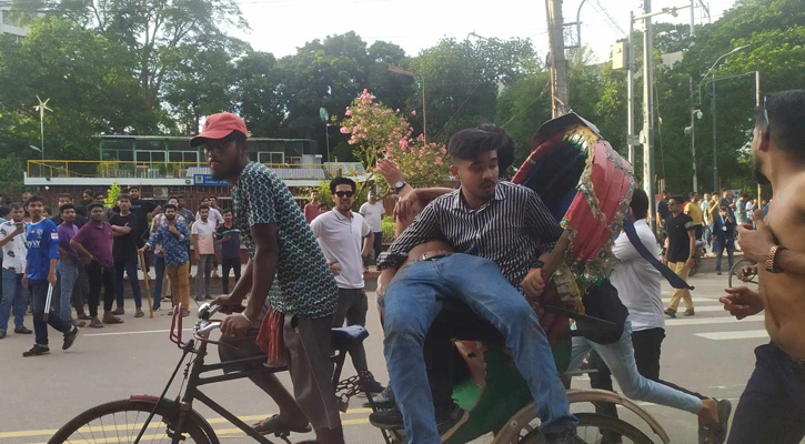 এবার ঢামেক-দোয়েল চত্বর এলাকায় সংঘর্ষ, ককটেল বিস্ফোরণ