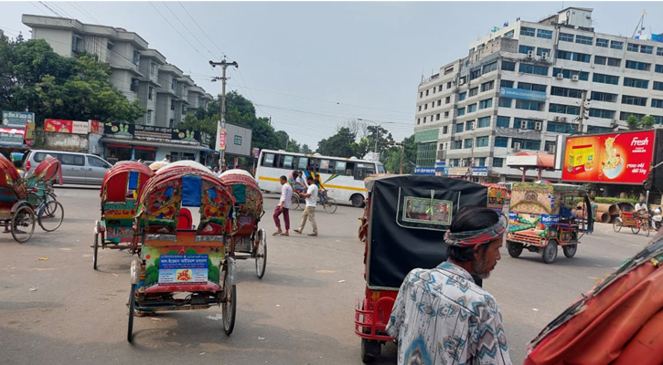 মিরপুর-১৪ নম্বরে যান চলাচল স্বাভাবিক 